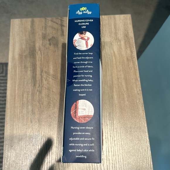 Itzy Ritzy Breastfeeding Boss (Multi Use Blanket and nursing cover) + Soothies - Picture 4 of 8